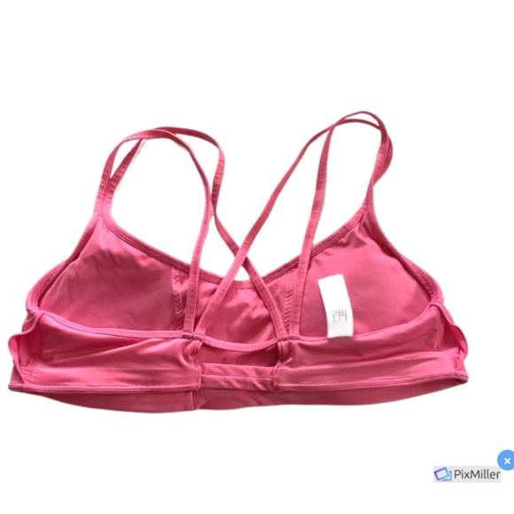 La Isla Womens Pink Strappy Sports Bra, L - Picture 4 of 5